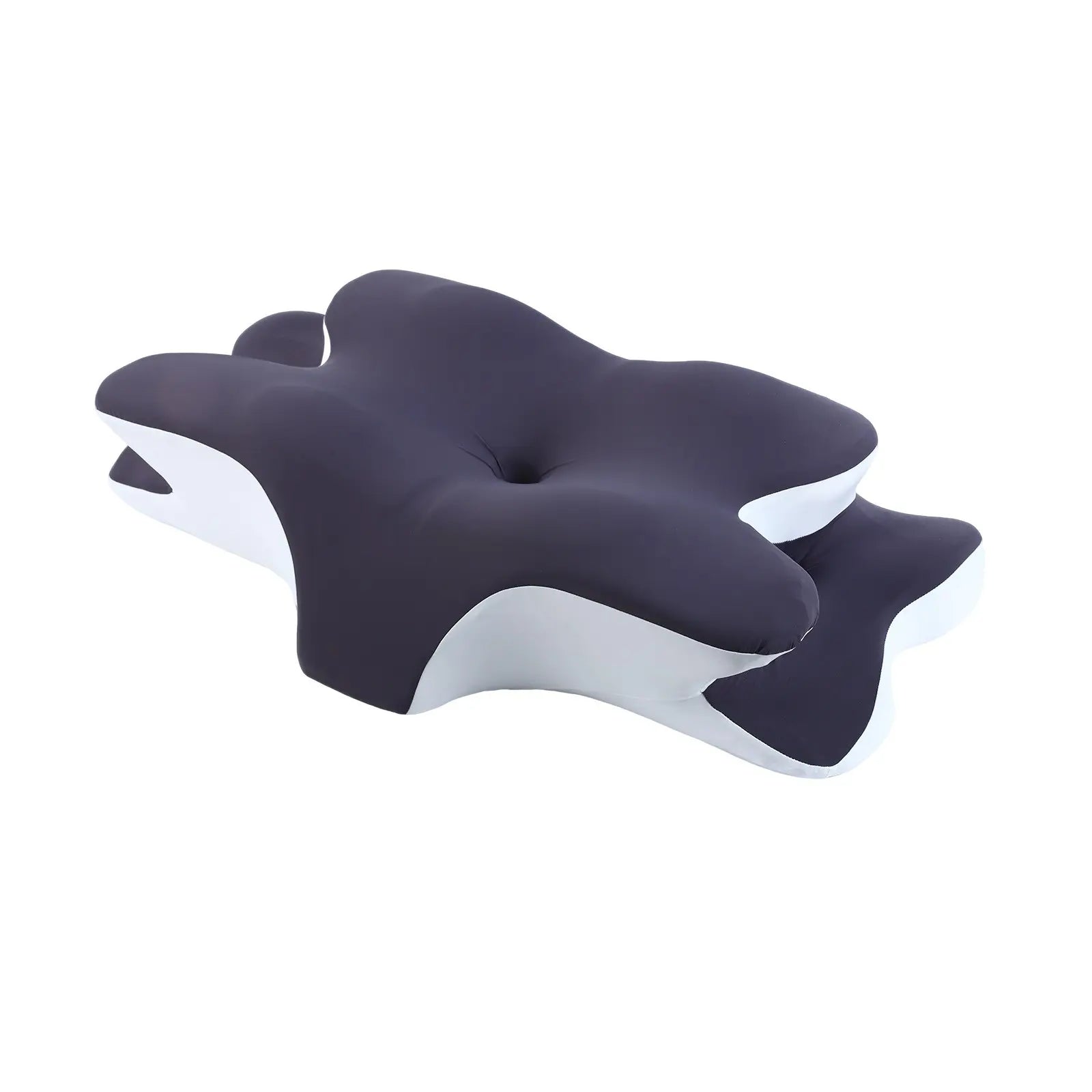 Ultimate Comfort Double-Sided Neck Pillow - Supportive Memory Foam with Cooling Cover & Extra-Large Armrest for All Sleep Positions